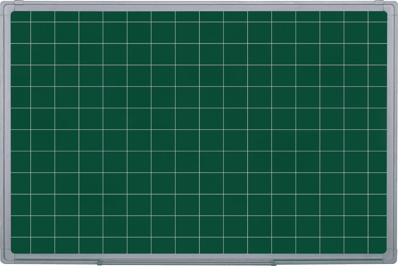 Dark grid green plate face