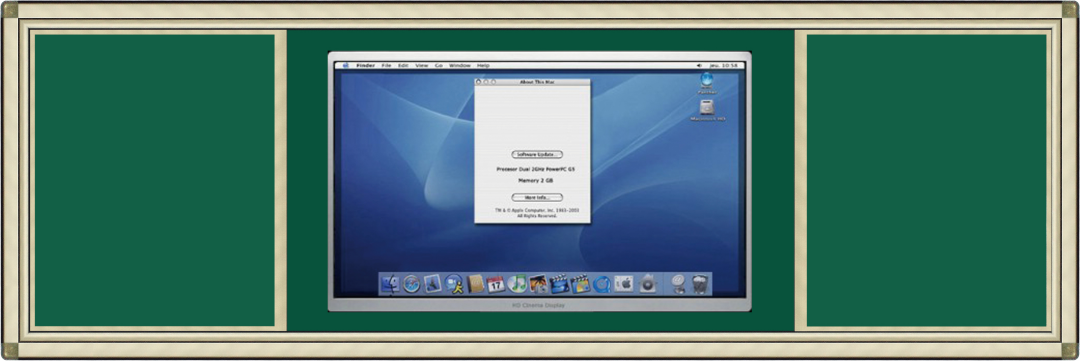 Teaching green board face